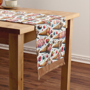 Ice-Cream Parlor Party Short Table Runner