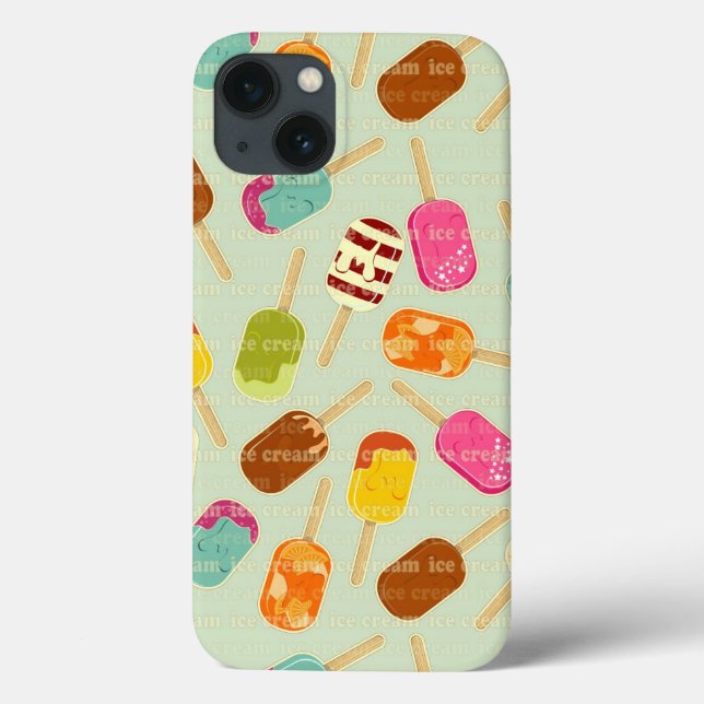 Ice Cream Pattern Case-Mate iPhone Case (Back)