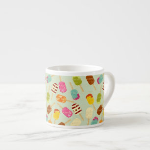 Ice Cream Pattern Espresso Cup