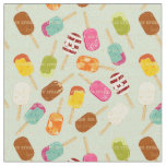 Ice Cream Pattern Fabric