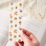 Ice Cream Pattern, Ice Cream Cone, Ice Popsicle Bookmarks