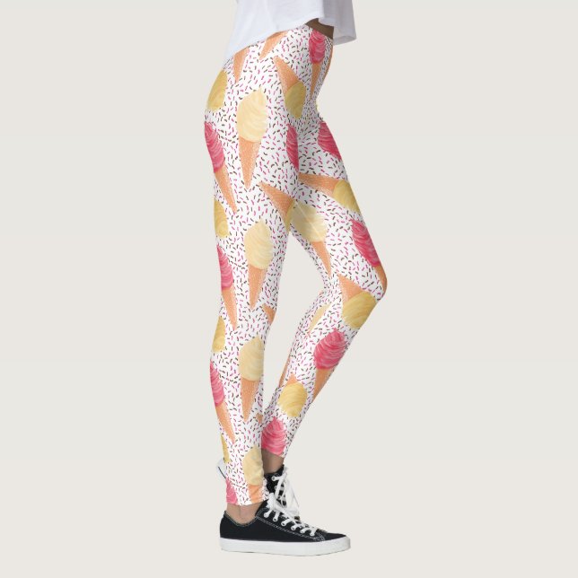Ice Cream Pattern leggings (Right)