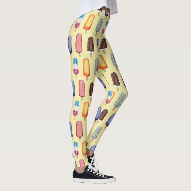 Ice Cream Pattern Leggings (Right)