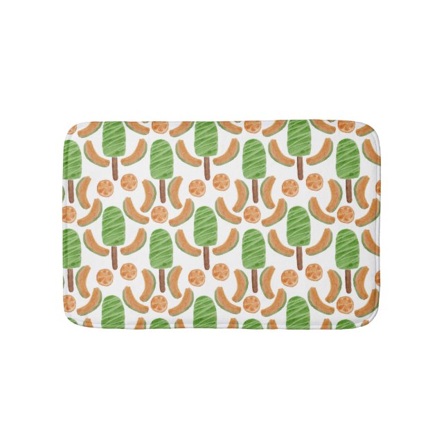 Ice cream pattern | Lollies pattern | lollipop 17 Bath Mat (Front)