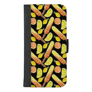 Ice cream pattern Lollies pattern lollipop 18 iPhone 8/7 Plus Wallet Case