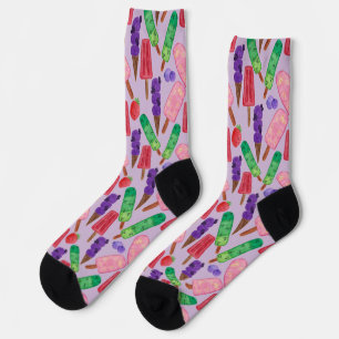 Ice cream pattern Lollies pattern lollipop 21 Socks