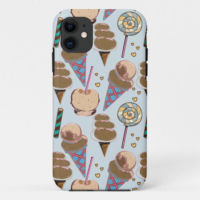 Ice cream pattern | Lollies pattern | lollipop 25 Case-Mate iPhone Case (Back)