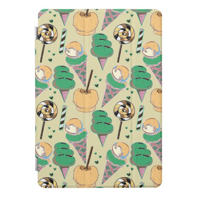 Ice cream pattern | Lollies pattern | lollipop 25 iPad Pro Cover (Front)