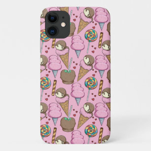 Ice cream pattern   Lollies pattern   lollipop 26 iPhone 11 Case