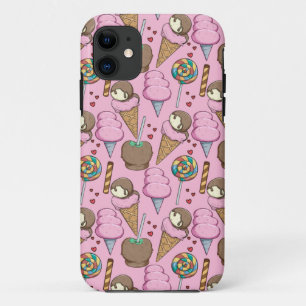 Ice cream pattern Lollies pattern lollipop 26 iPhone 11 Case