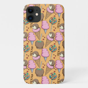 Ice cream pattern Lollies pattern lollipop 26 iPhone 11 Case
