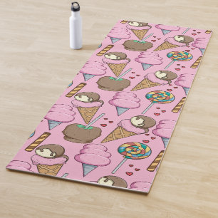 Ice cream pattern   Lollies pattern   lollipop 26 Yoga Mat