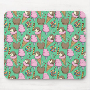 Ice cream pattern Lollies pattern lollipop 29 Mouse Pad
