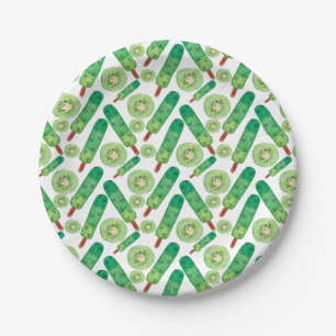 Ice cream pattern   Lollies pattern   lollipop 3 Paper Plates
