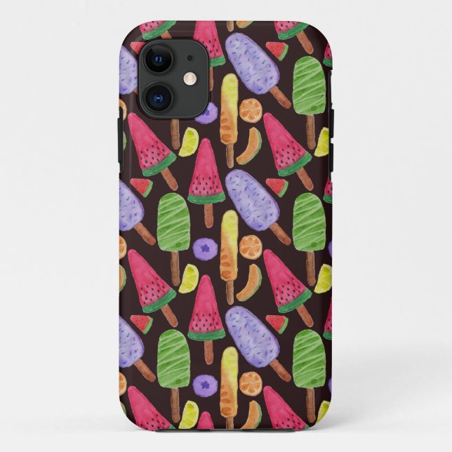 Ice cream pattern | Lollies pattern | lollipop 4 Case-Mate iPhone Case (Back)
