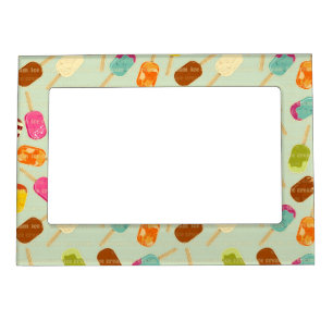 Ice Cream Pattern Magnetic Frame