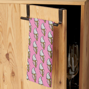 Ice Cream Pattern of Ice Cream Images Kitchen Towe Kitchen Towel