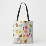 Ice Cream Pattern Tote Bag