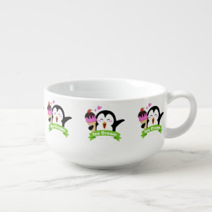 Ice Cream Penguin bowl