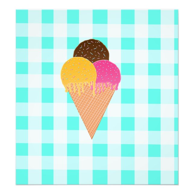 Ice cream photo print (Front)