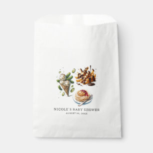 Ice Cream & Pickles Weird Cravings Baby Shower Favor Bag