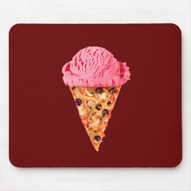 Ice Cream Pizza Mouse Pad (Front)