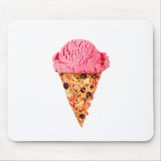 Ice Cream Pizza Mouse Pad