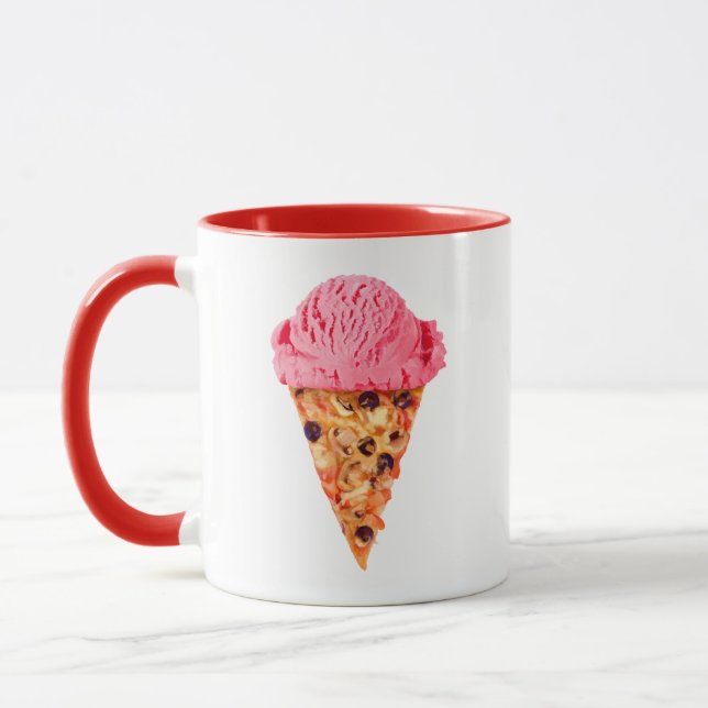 Ice Cream Pizza Mug (Left)