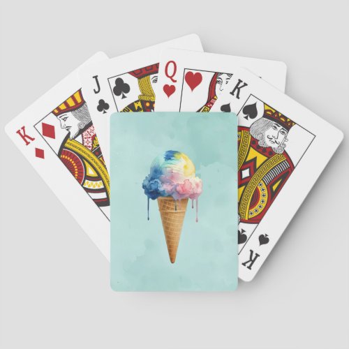 Ice Cream Poker Cards