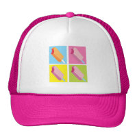 Ice Cream Pop Art Summer Hat