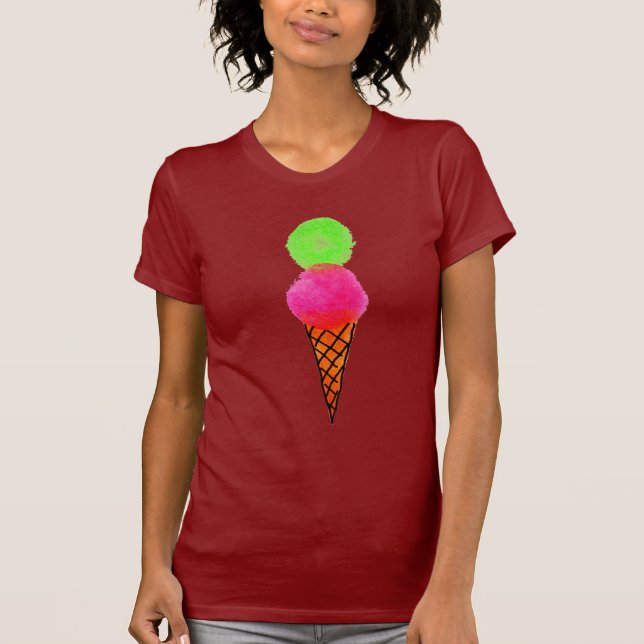 Ice cream pop art T-Shirt (Front)