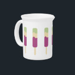Ice Cream Pop Cute Summer Beverage Pitcher<br><div class="desc">Designed by Dream Big Digital Design</div>