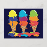 Ice Cream Postcard at Zazzle