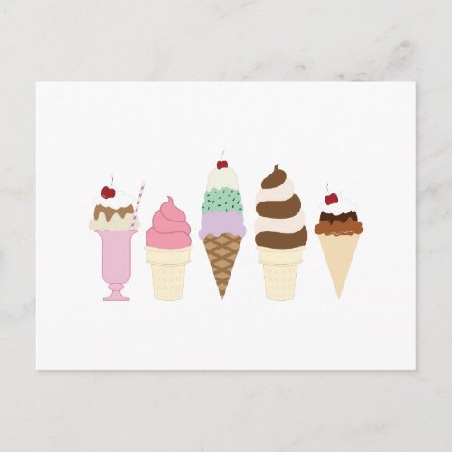 Ice Cream Postcard