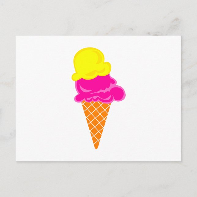 Ice Cream Postcard (Front)