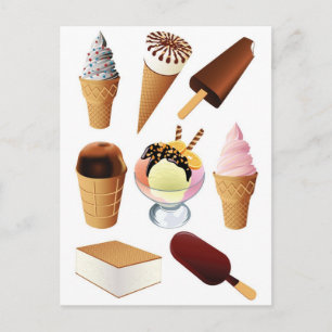 Ice Cream Postcard