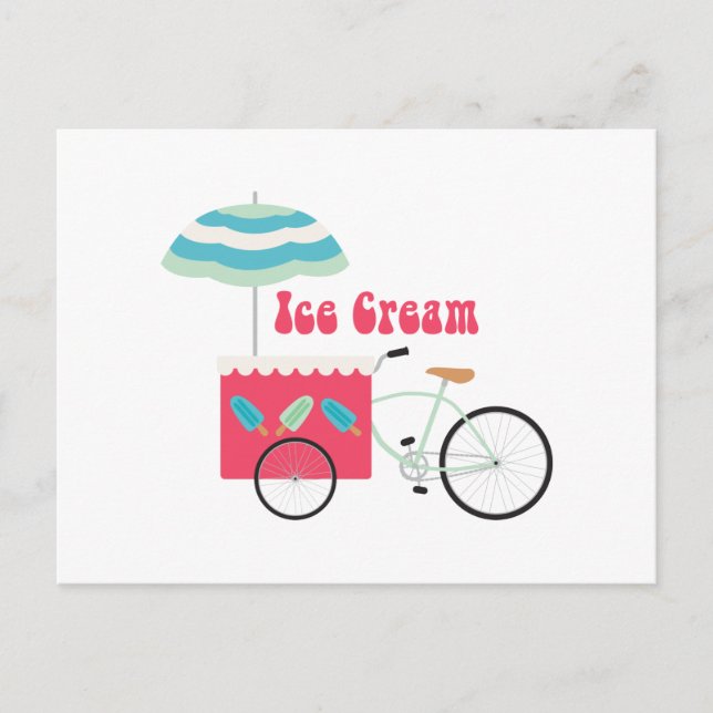 Ice Cream Postcard (Front)