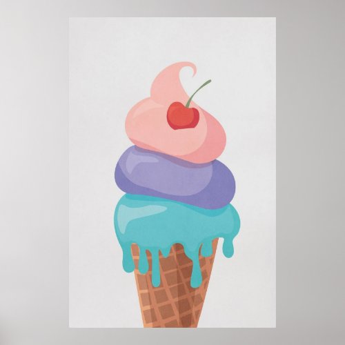 Ice Cream Poster