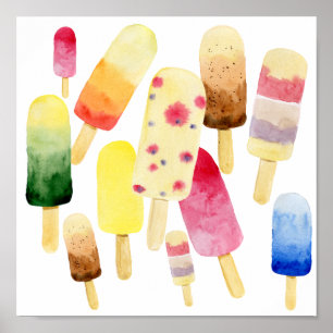 Ice cream poster