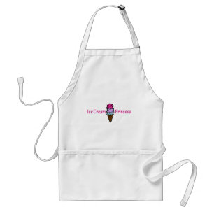 Ice Cream Princess Adult Apron
