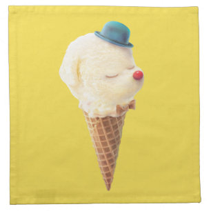 Ice Cream Puppy – Sweet & Chill Cloth Napkin