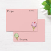 Ice Cream Recipe Cards (Desk)