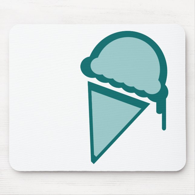 ice cream retro dripz mouse pad (Front)