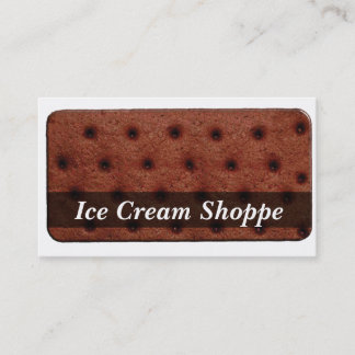 Ice Cream Sandwich Business Card