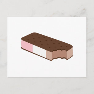 Ice Cream Sandwich Postcard