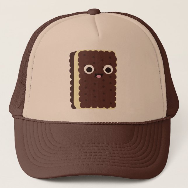 Ice Cream Sandwich Trucker Hat (Front)