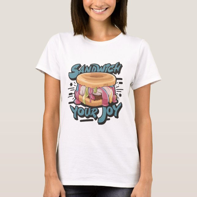 Ice Cream Sandwich Your Joy T-Shirt (Front)