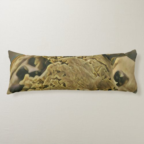 Ice cream scoop body pillow