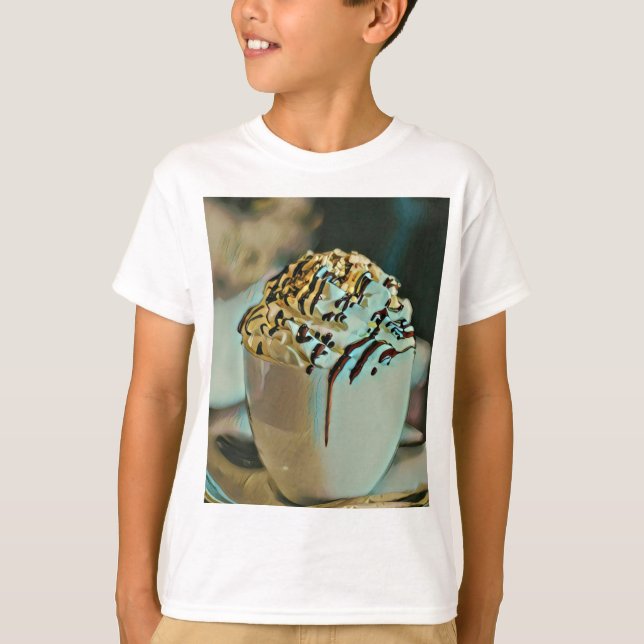 Ice cream scoop chocolate T-Shirt (Front)
