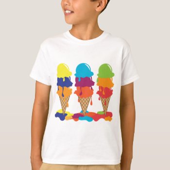 Ice Cream Shirt by nyxxie at Zazzle